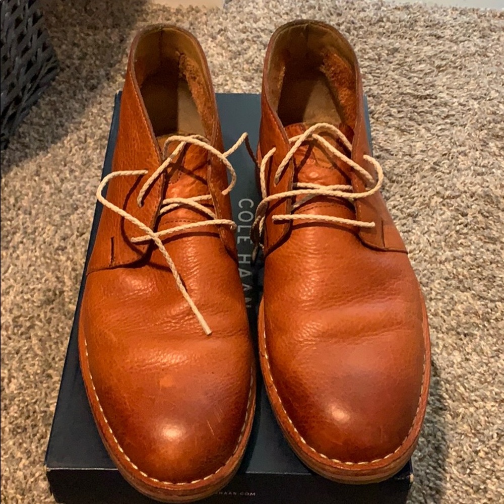 Cole Haan Glenn chukka British tan size 11
